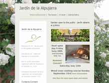 Tablet Screenshot of jardinalpujarra.com